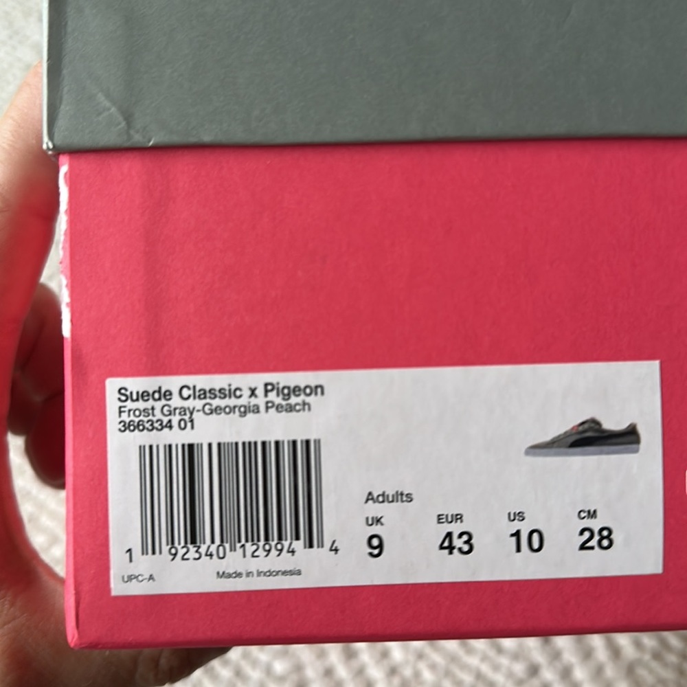 Puma x Pigeon/Staple Clyde sz10 - Picture 6 of 7